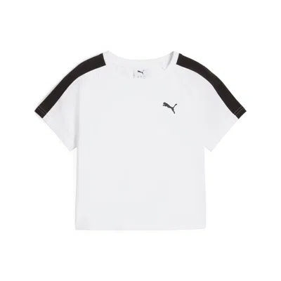Puma T7 Women's Baby Tee In White