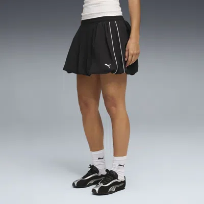 Puma T7 Women's Balloon Skirt In Black