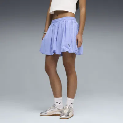 Puma T7 Women's Balloon Skirt In Blue