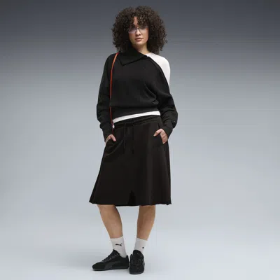 Puma T7 Women's Cutoff Skirt In Black