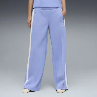Puma T7 Women's Low Rise Track Pants In Purple