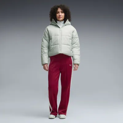 Puma T7 Women's Straight Track Pants In Red