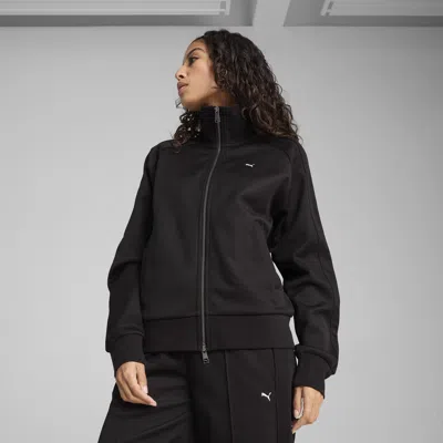 Puma T7 Women's Track Jacket In Black