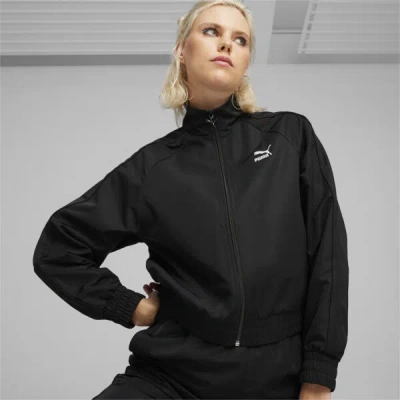 Puma T7 Women's Track Jacket In Black