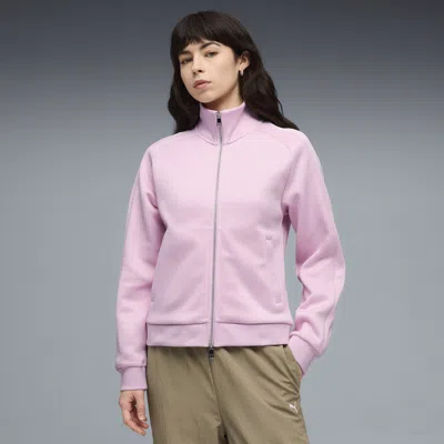 Puma T7 Women's Track Jacket In Pink