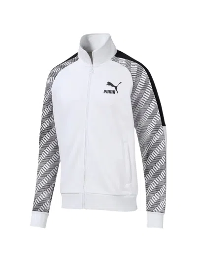 Puma T7 Zip-up Track Jacket In Multi
