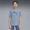 Puma Tad Ess  Graphic T-shirt Youth In Blue