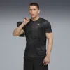 Puma Tad Essentials Aop T-shirt Men In Black