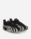 Puma Wave-pattern Sneakers In Black