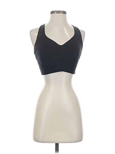 Pre-owned Puma Tank Top Black Halter Neckline Tops