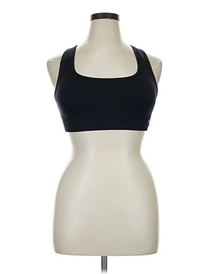 Pre-owned Puma Tank Top Black Halter Neckline Tops
