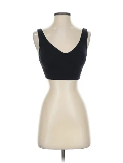 Pre-owned Puma Tank Top Black Strapless Neckline Tops