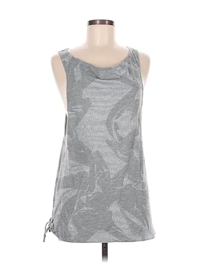 Pre-owned Puma Tank Top Gray Halter Neckline Tops