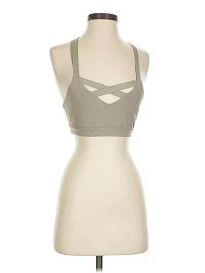 Pre-owned Puma Tank Top Gray Halter Neckline Tops