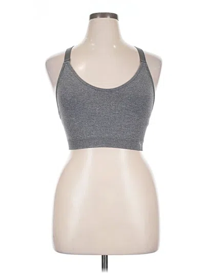 Pre-owned Puma Tank Top Gray Halter Neckline Tops