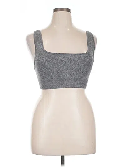 Pre-owned Puma Tank Top Gray Square Neckline Tops