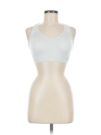 Pre-owned Puma Tank Top Silver Halter Neckline Tops
