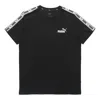 Puma Taping Logo T-shirt 'black'