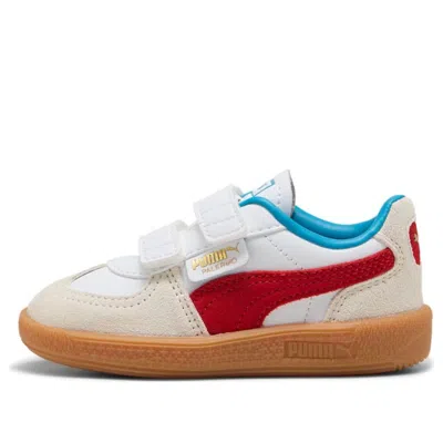 Puma (td)  Palermo Leather 'white Red' In Multi