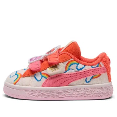 Puma (td)  X Care Bears X Sesame Street Basket 'frosted Ivory' In Multi
