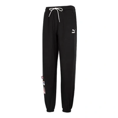 Puma Team Badge Regular Track Pants 'black'