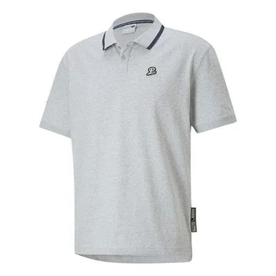 Puma Team Polo Tee 'grey' In Gray