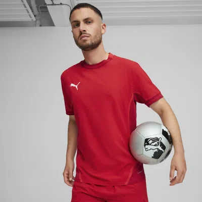 Puma Teamfinal Men's Soccer Jersey In Red