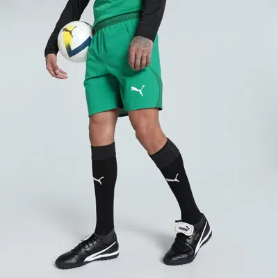 Puma Teamfinal Men's Soccer Shorts In Green