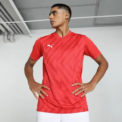 Puma Teamglory Men's Soccer Jersey In Red