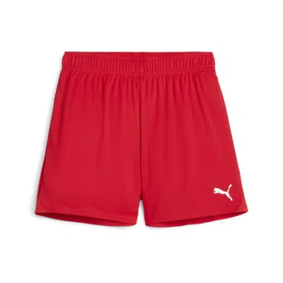 Puma Teamgoal Women's Soccer Shorts In Red