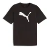 Puma Teamrise Logo Cotton T-shirt 'black'