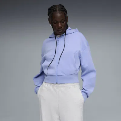 Puma Tech Sense Zip Hoodie In Blue