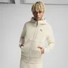 Puma Tech Full-zip Hoodie Men In White