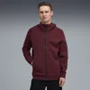 Puma Tech Fz Hoodie Men In Red