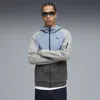 Puma Tech Fz Hoodie Men In Gray