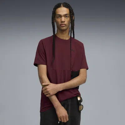 Puma Tech Men's Pocket T-shirt In Brown