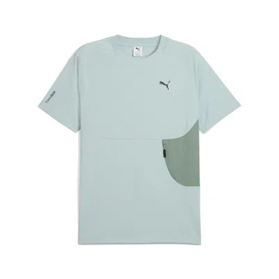 Puma Tech Men's Pocket T-shirt In Green