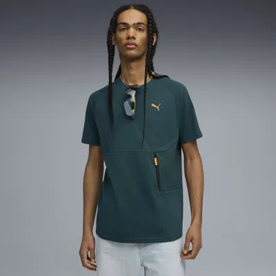 Puma Tech Men's Pocket T-shirt In Green