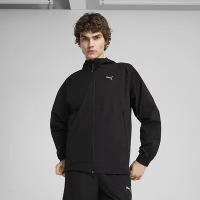 Puma Tech Men's Relaxed Track Jacket In Black