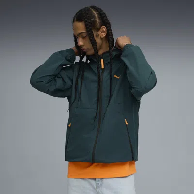 Puma Tech Men's Relaxed Track Jacket In Green
