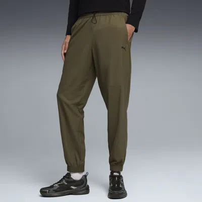 Puma Tech Men's Woven Cargo Pants In Green