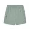 Puma Tech Relaxed Shorts 6" Men In Green