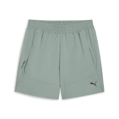 Puma Tech Relaxed Shorts 6" Men In Green