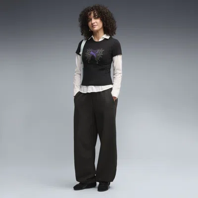 Puma Tech Sense Women's Barrel Sweatpants In Black