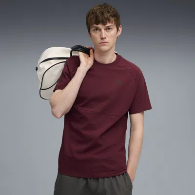 Puma Tech T-shirt Men In Red
