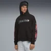 Puma Tech-x Boxy Hoodie Fl Men In Black