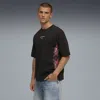 Puma Tech-x Boxy T-shirt Men In Black