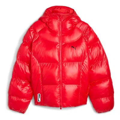 PUMA PUMA TECH-X Oversized PrimaLoft Puffer Jacket 'For All Time Red'