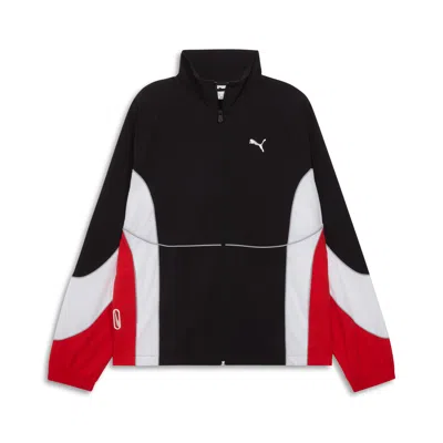 Puma Tech-x Track Jacket Wv Men In Multi