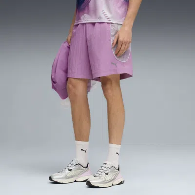 Puma Tech-x Men's 7' Relaxed Shorts In Pink